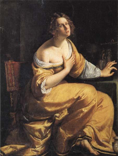 Artemisia gentileschi Mary Magdalen France oil painting art
